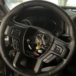 2015 2016 Ford F150 Oem Black Leather Steering Wheel W/ Cruise Control Sync. Fixed Price $329.00.