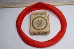 Travel Brite Universal Fit Steering Wheel Cover Silicone FH3003RED-AVC. Fixed Price $11.05.