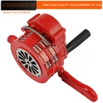 Mirozo Manual Operated Loudest Red Air Raid Alarm Siren Hand Horn Crank 115DB. Fixed Price $43.60.