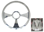Billet Specialties Stiletto - Profile Steering Wheel 15.5IN. Fixed Price $547.33.
