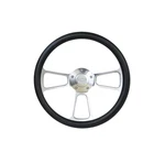 Brothers Trucks Custom Steering Wheels Polished Black Bowtie For C10 C20 C1500. Fixed Price $321.16.
