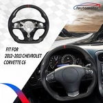 Real Carbon Fiber Steering Wheel For Chevrolet Corvette C6 Z06 ZR1 2012-2013. Fixed Price $259.00.