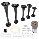 5X Dixie Trumpet Car Air Horn Kit Fits Dukes Of Hazzard General Lee Black R/l. Fixed Price $41.60.