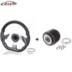 13" Carbon Fiber Steering Wheel +hub Adapter 1984-2004 Ford Mustang Non-gt. Fixed Price $44.50.