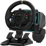 Racing Wheel With 6-SPEED Shifter & Pedals 1080 Gaming Steering For P.... Fixed Price $251.90.