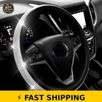 Chulian Bling Leather Steering Wheel Cover 15 Inch Black. Fixed Price $31.99.