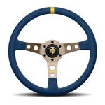 Momo Steering Wheel Mod 07 Suede Blue R1905/35MBL. Fixed Price $255.00.