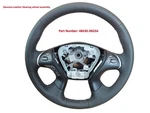 Oem 2015-2017 Nissan Pathfinder Black Leather Steering Wheel 48430-3KG3A. Fixed Price $275.00.