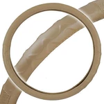 Big Rig Steering Wheel Cover For Tractor Trailer 18" Beige Premium Syn Leather. Fixed Price $22.90.