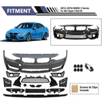 M3 Style F30/35 Front Bumper Fog Type With Pdc For 12-18 Bmw Series. Fixed Price $317.85.