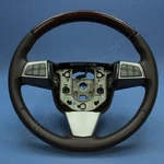 Gm Oem Damaged Wood & Brownstone Leather Steering Wheel For 2010-11 Cadillac Srx. Fixed Price $195.49.