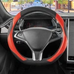Seg Direct Shaped Steering Standard Size 14 1/2''-15'' , 6. Black Red. Fixed Price $24.31.