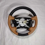 1998 00 01 Dodge Ram Steering Wheel Tan Customized Upgrade New Leather Oem. Fixed Price $549.95.