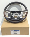 New Oem Genuine Leather Wood Steering Wheel 2007-2010 Lincoln Mkx Edge Black. Fixed Price $224.99.