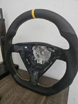 Porsche Steering Wheel Alcantera & Napa Leather Yellow Stitch 987 997 911 Cayman. Fixed Price $725.00.