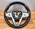 16-19 Oem Bmw G12 740 750 Sport Steering Wheel Black Leather W/shifters. Fixed Price $345.00.