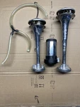 Wolo 415 Airsplitter Powered Mini Train Horn Volt 120 Decibels 540/660 Hz. Fixed Price $40.00.