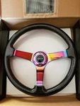 Nrg Innovations Steering Wheel RST-036BSB-MC. Fixed Price $210.00.