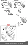 Genuine Steering Wheel, 4510052321E0 For Toyota 45100-52321-E0. Fixed Price $516.86.