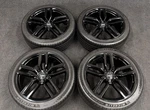 4 Factory Audi SQ5 21" Oem Wheels & All Season Michelin Tires Black Rims. Fixed Price $2000.00.