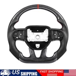 Real Carbon Fiber Steering Wheel For 2015-24 Dodge Challenger Charger W/o Heated. Fixed Price $279.00.