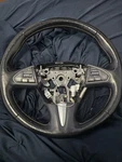 2014-2017 Infiniti Q50 Oem Steering Wheel W/switches Black W/heated. Fixed Price $75.00.