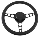 Eddie Motorsports Racer Billet Steering Wheel MS143-50BK. Fixed Price $369.95.