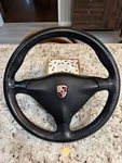 Porsche 996 911 Boxster 986 Steering Wheel 3 Spoke Manual Complete. Fixed Price $699.00.