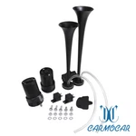 Loud Dual Fit For Car Truck 12V Trumpet Train Air Horn System Kit Black. Fixed Price $358.86.
