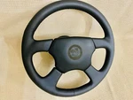 Amg Victor Mercedes Steering Wheel Black Leather KBA70125 W201 W126 W123 R107. Fixed Price $845.00.