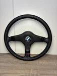 Bmw M-tech Steering Wheel 385MM Coarse Splines E21 E28 E24 E12 E23 Oem Nappa. Fixed Price $900.00.