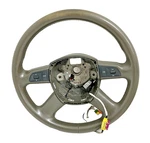 2007 Audi Q7 4-SPOKE Leather Steering Wheel 4F0419091BB Oem. Fixed Price $42.49.