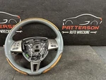 07-09 Jaguar Xk Leather Wrapped Steering Wheel Ivory Slate Ned Id GDLJKNJ5. Fixed Price $200.00.