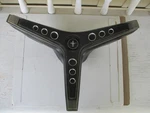 1969 Mustang Mach Rim Blow 3 Spoke Steering Wheel Center Pad & Insert Black. Fixed Price $150.00.