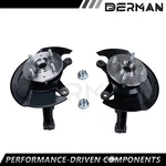 Front Steering Knuckles & Wheel Bearing Hubs X2 For Honda Civic 1.7L 2001 - 2002. Fixed Price $156.81.
