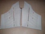Mazda RX3 *factory-rear-interior-panels- L-&-r- 2DR-COUPE. Fixed Price $1000.00.