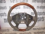 00-05 Cadillac Deville Oem Steering Wheel Leather W/ Wood Grain 25739218. Fixed Price $83.93.