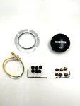 Momo Horn Kit Wires Ground Titanium Screws 2 Sets Fits Car Steering Wheels. Fixed Price $50.00.