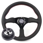 New 14" Genuine Leather Steering Wheel With Hub Adapter 170H For Dodge Chevy Gm. Fixed Price $89.99.