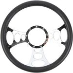 Jegs 70412 Chrome-plated Billet Aluminum 14'' Steering Wheel. Fixed Price $276.99.