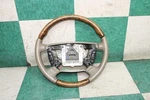 04-06 XJ8 Sand Tan Leather Woodgrain Steering Wheel Controls Unit Oem Factory. Fixed Price $209.99.