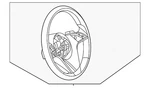 Genuine Mercedes-benz Steering Wheel 099-460-67-10-64-8U00. Fixed Price $3375.00.