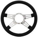 Lecarra Mark Double Slot Steering Wheel 14" Dia Spoke 1.25" Dish 96201. Fixed Price $234.95.