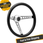 Performance 35-5451 3-SPOKE GT3 Retro Mustang Style Black Foam Steering Wheel. Fixed Price $192.81.