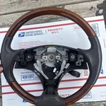 2010 2011 2012 Lexus ES350 Gray Leather Steering Wheel W/ Brown Woodgrain Oem. Fixed Price $145.00.