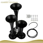 Van Train Car Boat Semi Truck Air Horn With Electric Valve 12V 3 Trumpet. Fixed Price $23.80.