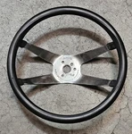 Vintage Superior 500 4 Spoke Steering Wheel 12" Hot Rod Gasser Dragster Van Boat. Fixed Price $399.99.