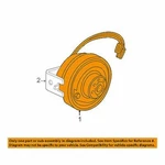 New Oem Mopar Chrysler Horn 56007492AB. Fixed Price $45.00.