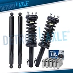 Front Struts + Rear Shocks 20PC Lugnuts For 2005-2010 Commander Grand Cherokee. Fixed Price $253.37.