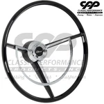 1960-63 Ford Falcon American Retro RP20018 15" Black Steering Wheel. Fixed Price $375.00.